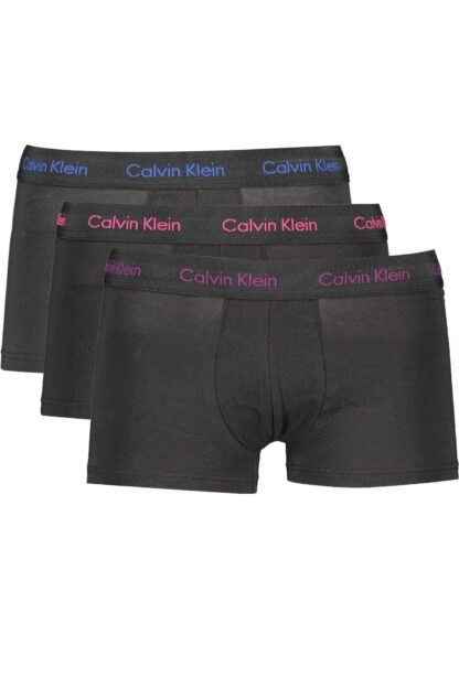 Calvin Klein - Black Cotton Men Boxer