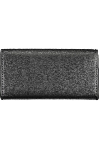 Tommy Hilfiger - Black Polyurethane Women Wallet