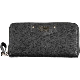 Tommy Hilfiger - Black Polyurethane Women Wallet