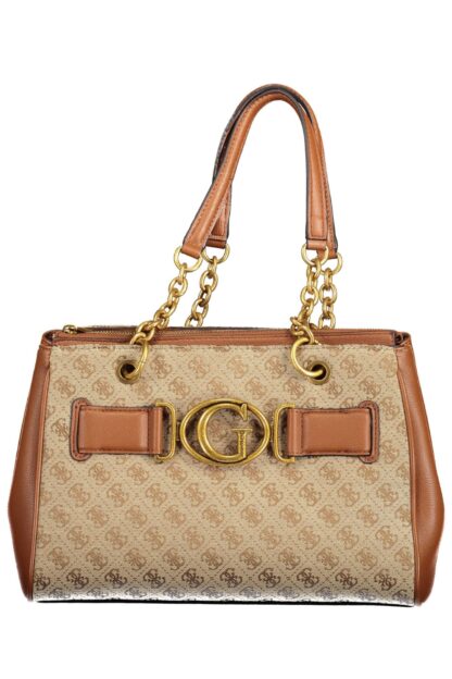 Guess Jeans - Brown Polyurethane Women Handbag