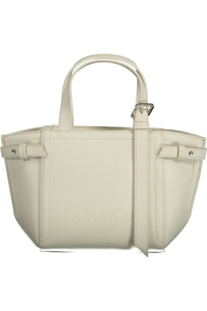 Calvin Klein - White Polyester Women Handbag