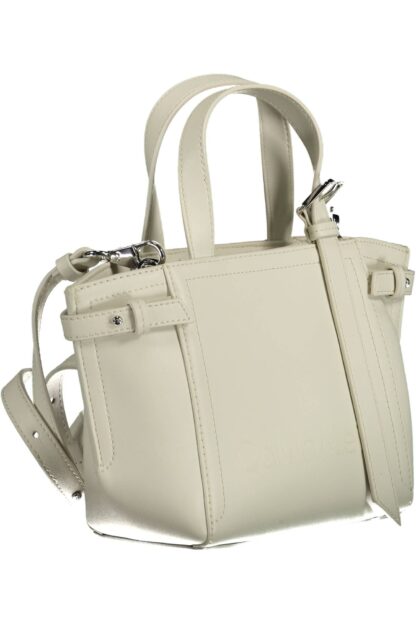 Calvin Klein - White Polyester Women Handbag