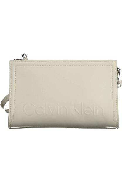 Calvin Klein - White Polyester Women Handbag