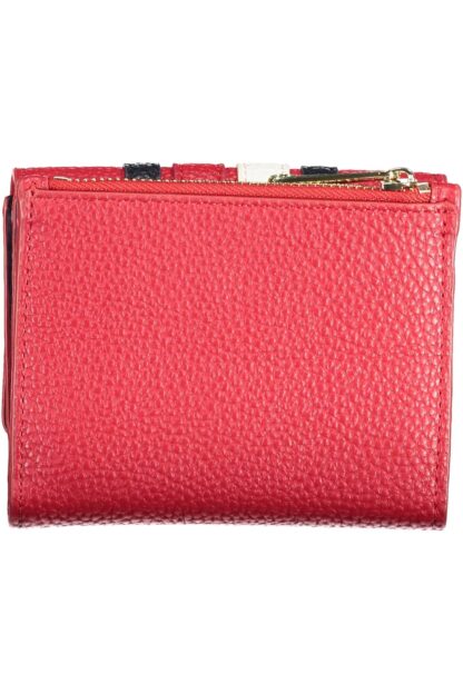 Tommy Hilfiger - Red Polyurethane Women Wallet