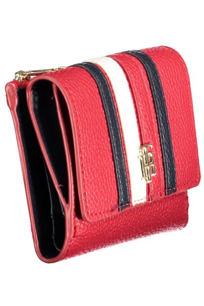 Tommy Hilfiger - Red Polyurethane Women Wallet