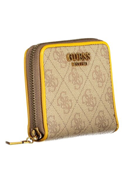 Guess Jeans - Yellow Polyurethane Women Wallet