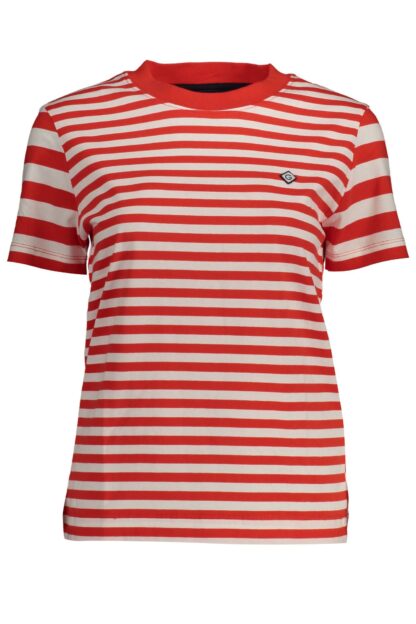 Gant - Red Cotton Women T-Shirt