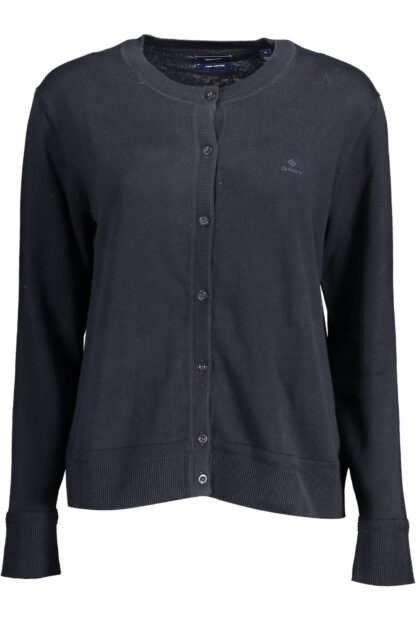 Gant - Blue Cotton Women Cardigan