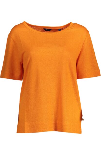 Gant - Orange Linen Women Top