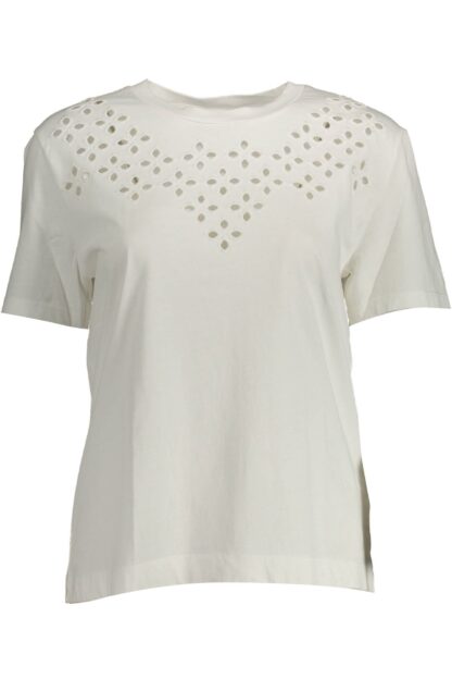 Gant - White Cotton Women T-Shirt