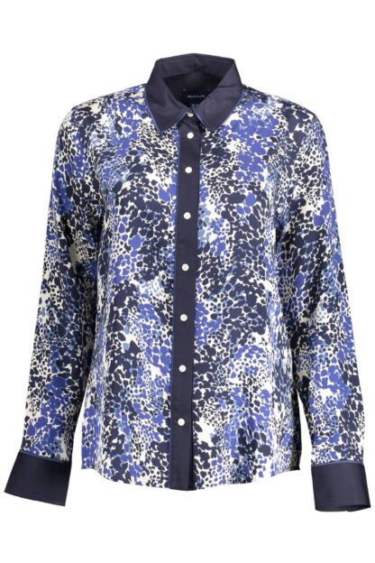 Gant - Blue Lyocell Women Shirt