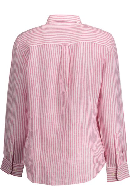 Gant - Pink Linen Women Shirt