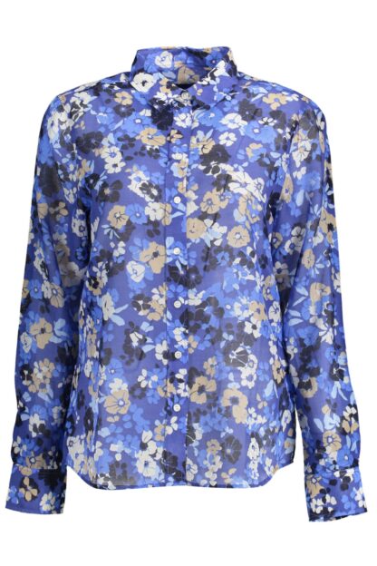 Gant - Blue Cotton Women Shirt