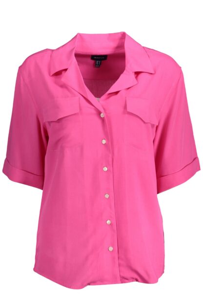 Gant - Pink Viscose Women Shirt