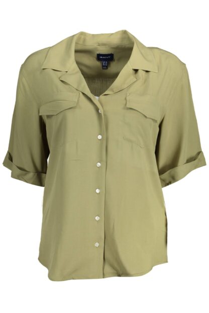 Gant - Green Viscose Women Shirt