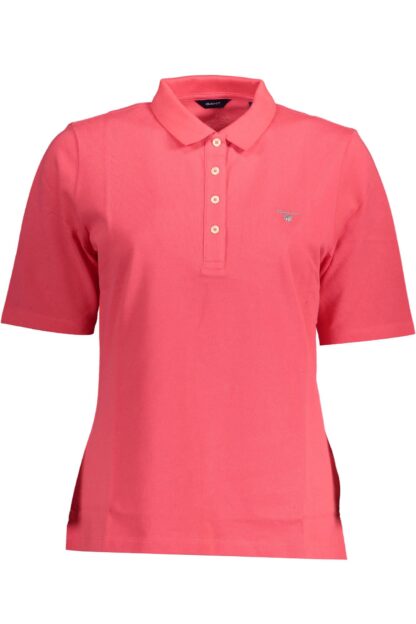 Gant - Pink Cotton Women Polo Shirt