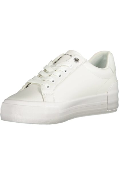 Calvin Klein - White Polyester Women Sneaker