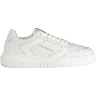 Tommy Hilfiger - White Leather Men Sneaker