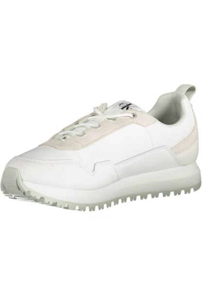 Calvin Klein - White Polyester Men Sneaker