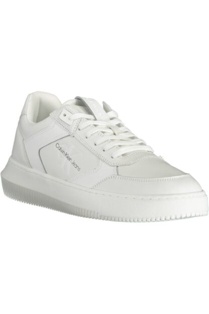 Calvin Klein - White Polyester Men Sneaker