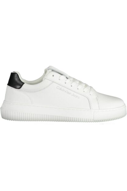 Calvin Klein - White Polyester Men Sneaker