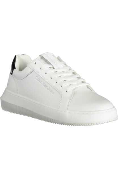 Calvin Klein - White Polyester Men Sneaker