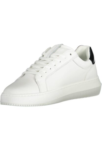 Calvin Klein - White Polyester Men Sneaker