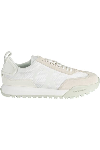 Calvin Klein - White Polyester Men Sneaker