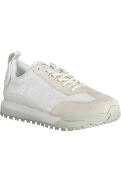 Calvin Klein - White Polyester Men Sneaker