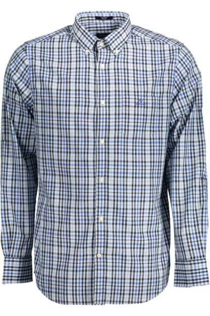 Gant - Light Blue Cotton Men Shirt