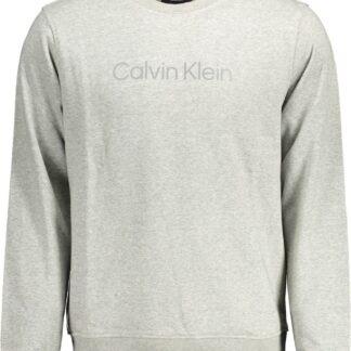 Calvin Klein - Gray Cotton Men Sweater