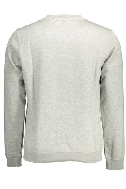 Calvin Klein - Gray Cotton Men Sweater