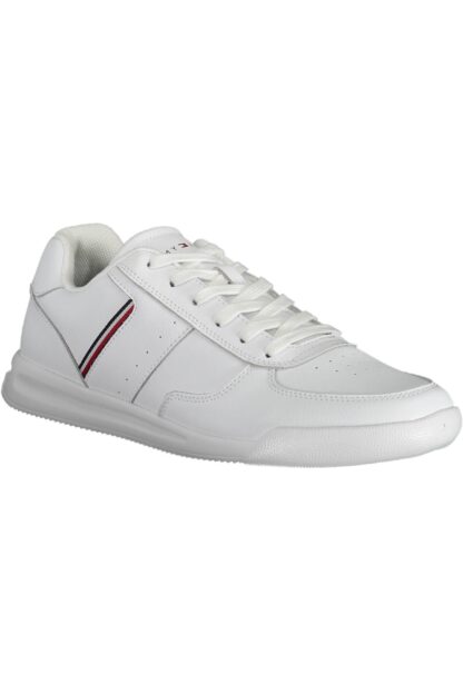 Tommy Hilfiger - White Polyester Men Sneaker