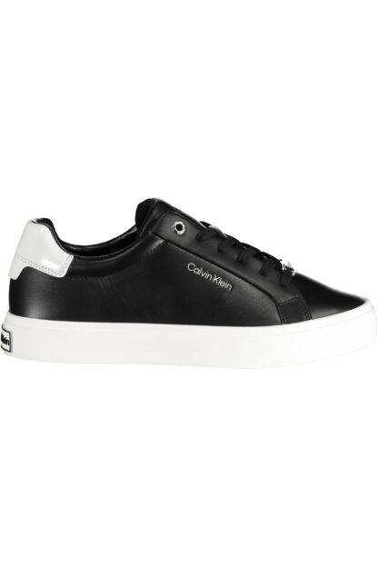 Calvin Klein - Black Leather Women Sneaker