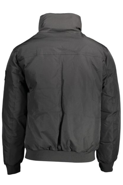 Calvin Klein - Black Recycled Polyester Men Jacket