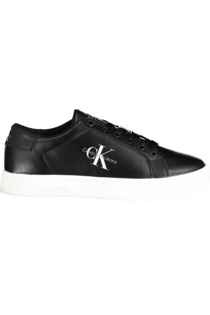 Calvin Klein - Black Leather Men Sneaker