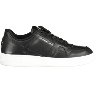 Calvin Klein - Black Leather Men Sneaker