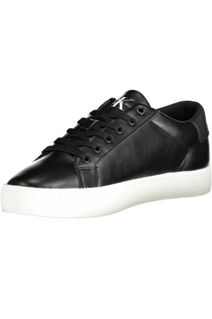 Calvin Klein - Black Leather Men Sneaker