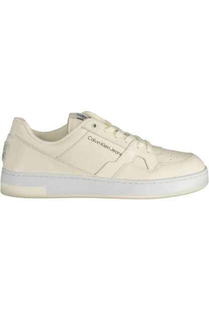 Calvin Klein - White Polyester Men Sneaker