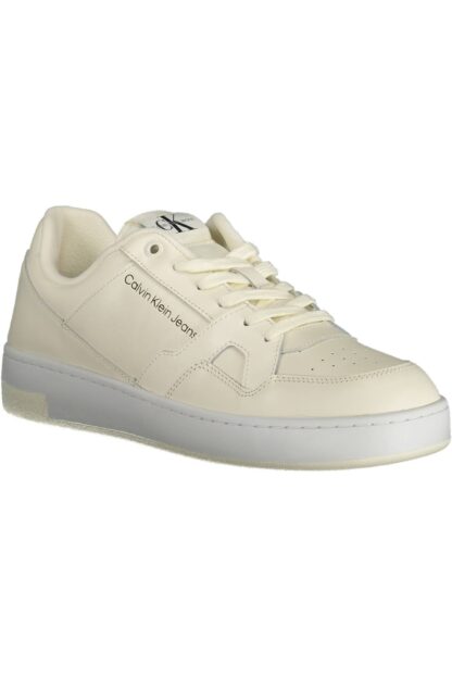 Calvin Klein - White Polyester Men Sneaker