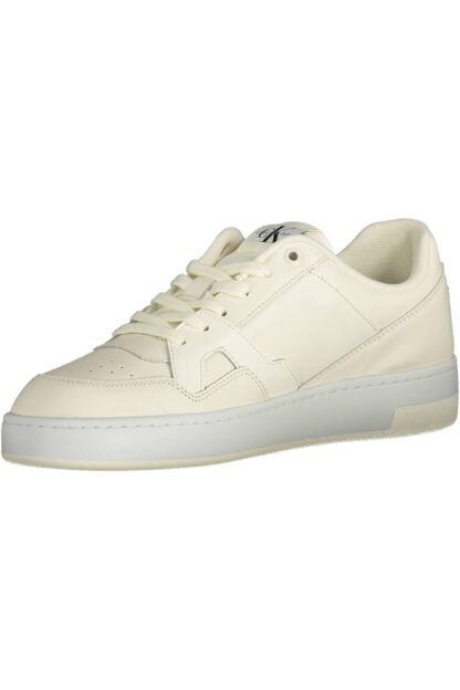 Calvin Klein - White Polyester Men Sneaker