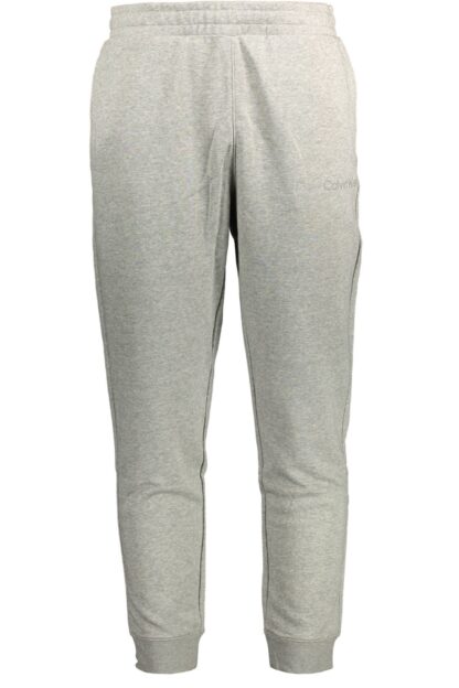 Calvin Klein - Gray Cotton Men Trouser