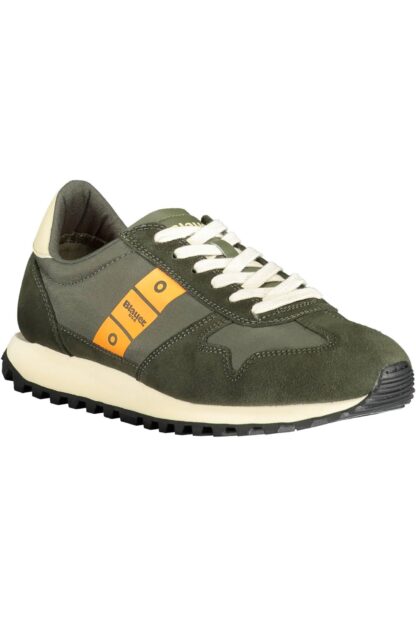 Blauer - Green Polyester Men Sneaker