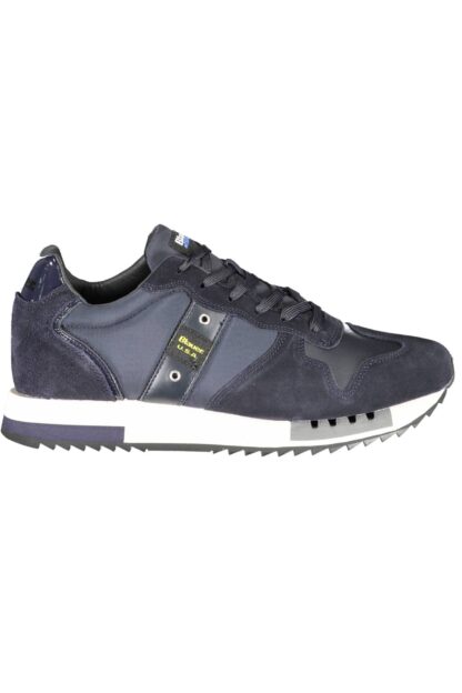 Blauer - Blue Polyester Men Sneaker