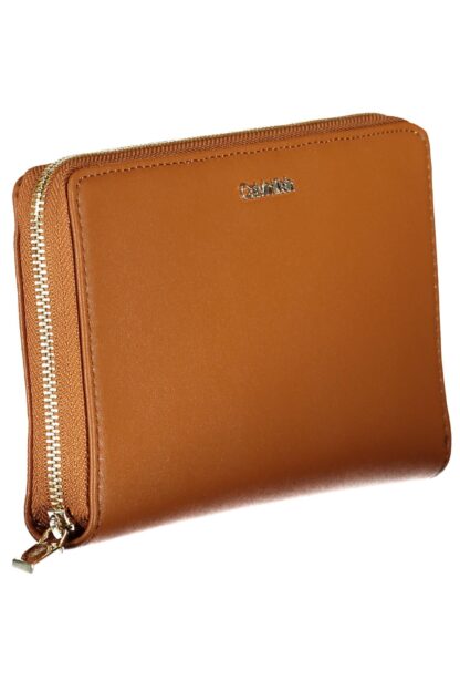 Calvin Klein - Brown Polyurethane Women Wallet