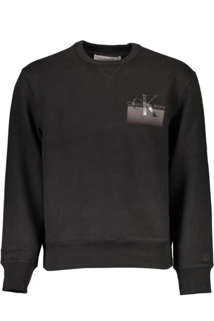 Calvin Klein - Black Cotton Men Sweater