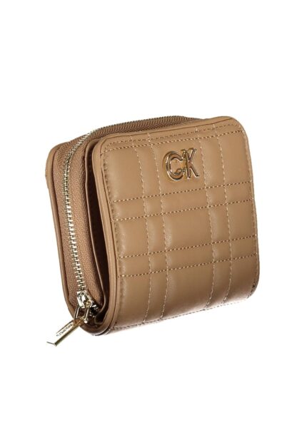 Calvin Klein - Beige Polyester Women Wallet