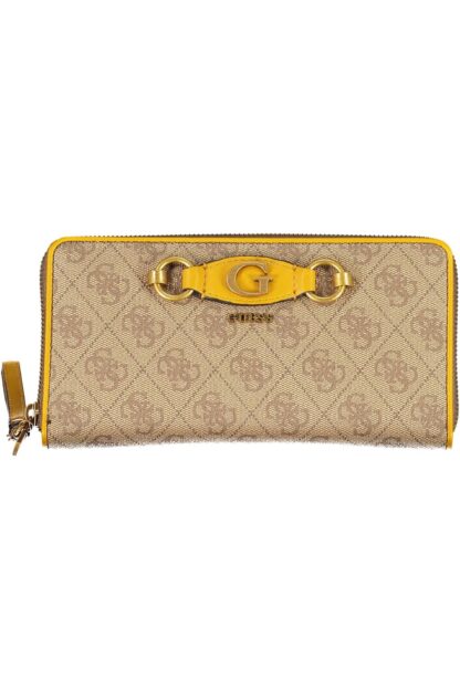 Guess Jeans - Beige Polyurethane Women Wallet