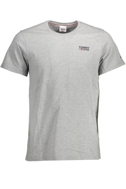 Tommy Hilfiger - Gray Cotton Men TShirt