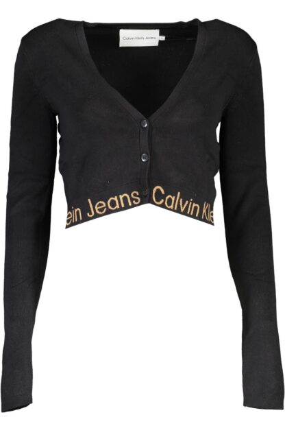 Calvin Klein - Black Lyocell Women Sweater